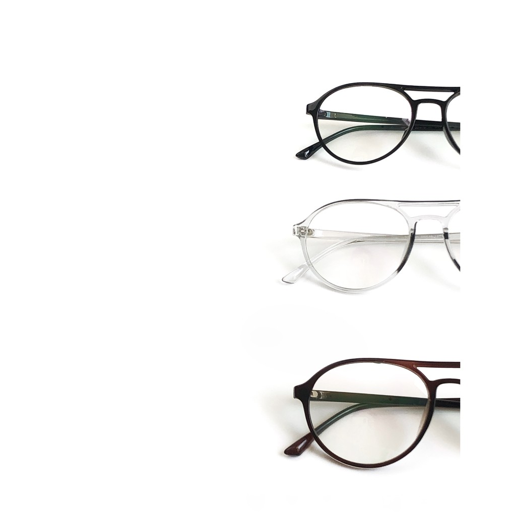 Gọng kính cận phi công dáng tròn-Lino-Miayin.eyewear