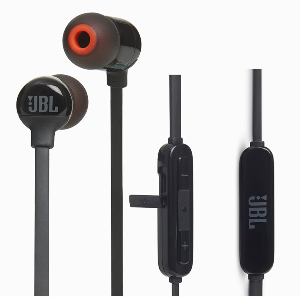 Tai Nghe Bluetooth Jbl T110Bt Chính Hãng 3 Nút Có Mic Cho Iphone Android