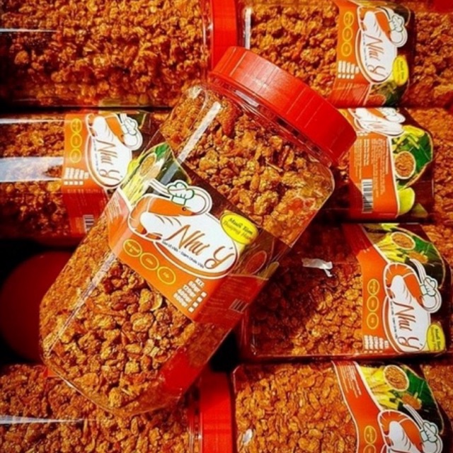 Muối tôm Như Ý tôm thật hàng công ty VN chất lượng cao hủ lớn 400gam
