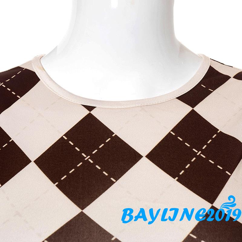 Áo croptop sát nách cổ tròn in họa tiết thời trang cho nữ