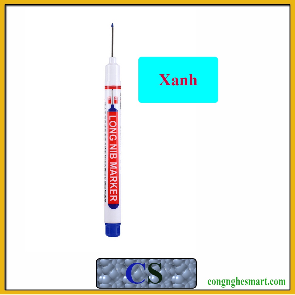 Bút Lông Đánh Dấu Ngòi Dài 2cm Kháng Nước Và Nhanh Khô - Dùng Cho Thợ Điện, Kim Khí