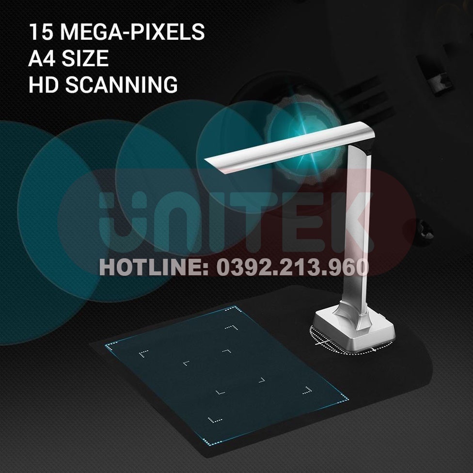 Máy Scan Màu Di Động Thông Minh K1300AF - Scan Tài Liệu A4/A5/A6/A7 cao cấp