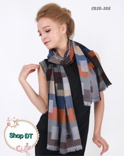 Pashmina ca rô cao cấp