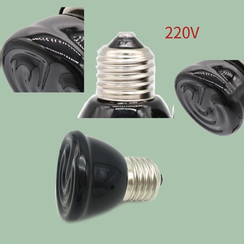 Bóng Đèn Sưởi Ấm Cho Rùa 50W 75W 100W E27 220V-240V VNK2