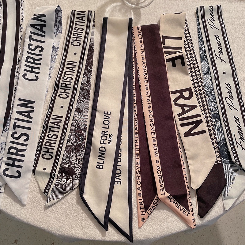 Dây Cột Tóc Nơ Bằng Lụa Thời Trang Hàn Quốc Cho Nữ