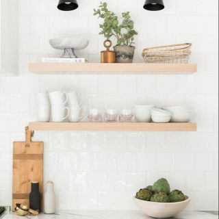 Set 2 kệ trang trí kệ treo tường kệ gỗ