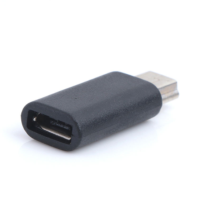 Đầu Chuyển Đổi Cổng Micro USB Sang Mini USB Màu Đen