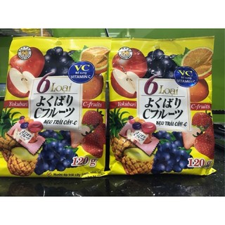 kẹo trái cây vitamin C 120g