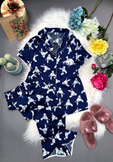 Combo bộ lụa quần dài