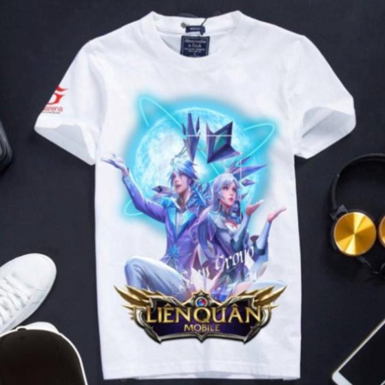 VHL Store [Đủ Size] Áo Liên Quân Mobile Cotton Màu Trắng Butter + Tulen VHL Store