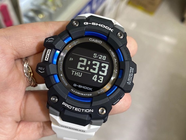 Đồng hồ nam Casio G-shock GBD-100 chính hãng sale giá rẻ - Kích thước vỏ : 58,2×49,3×17mm