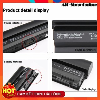 ⚡  Pin Laptop Dell Latitude E6320, E6230, E6220, E6330 E6430s E6120 E6220 Nhập Khẩu Battery Dell Latitude E6320 tốt