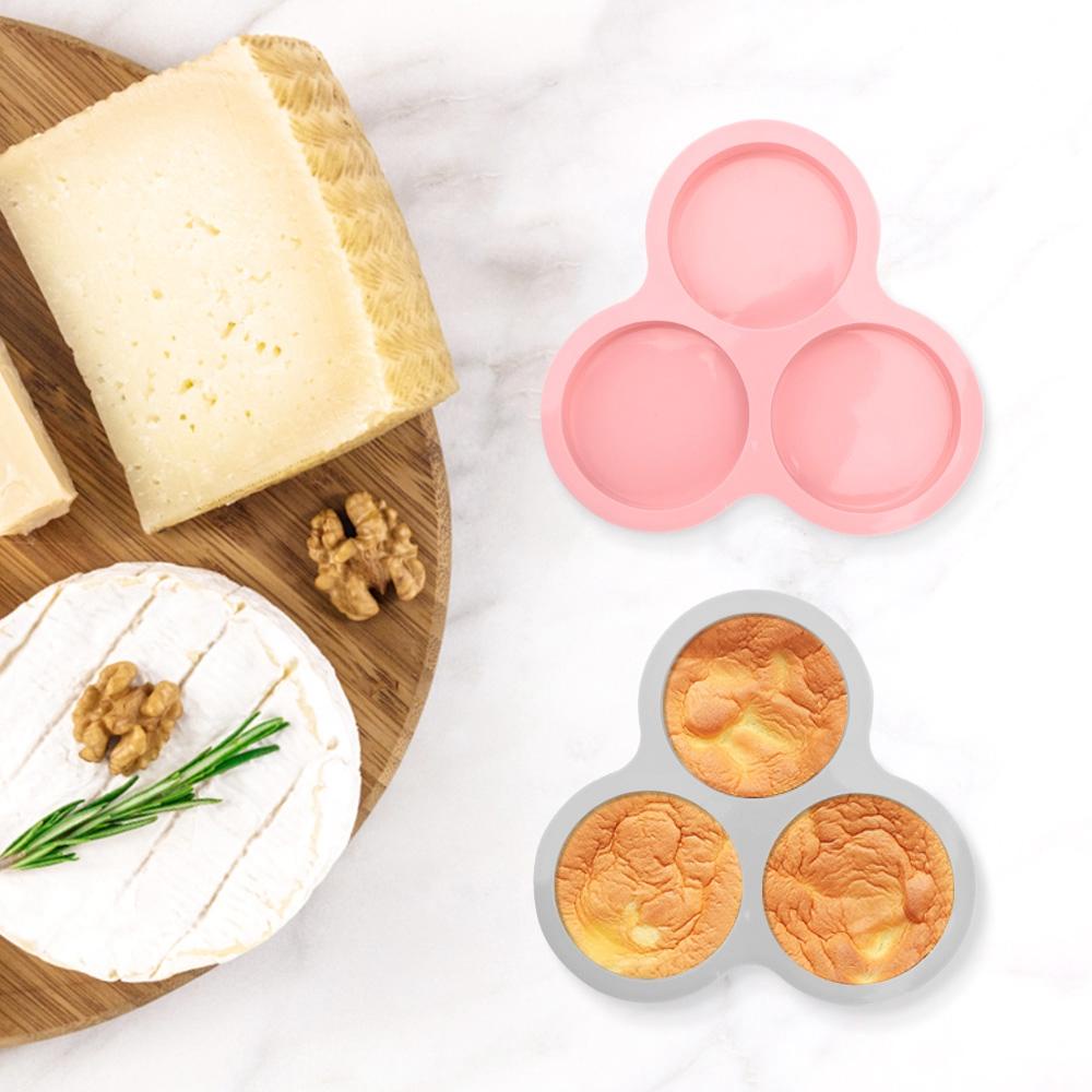 AUGUSTINA Khuôn Làm Bánh Hình Tròn Bằng Nhựa Tiện Dụng