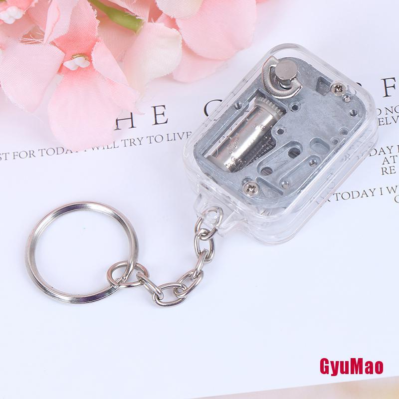 1 Hộp Nhạc Cơ Lên Dây Cót Bằng Kim Loại DIY