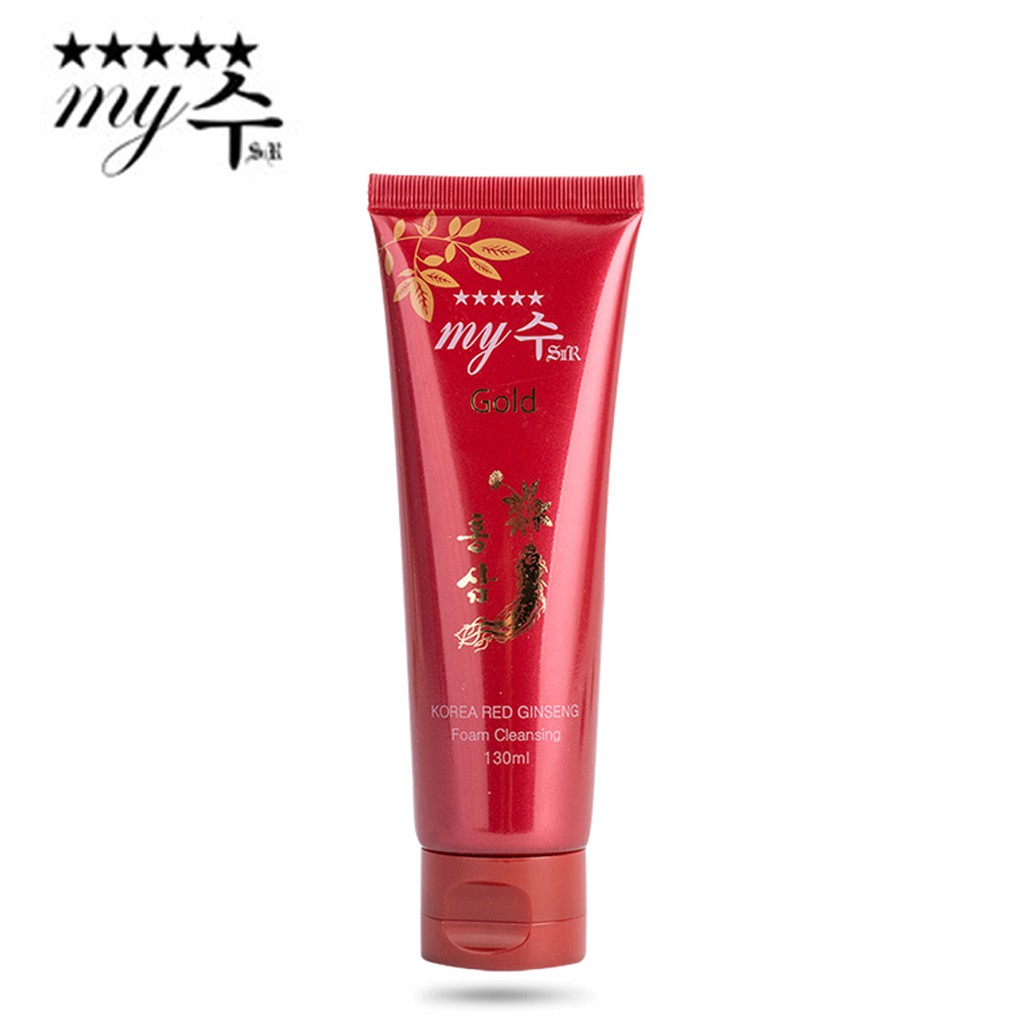 SỮA RỬA MẶT HỒNG SÂM KOREA RED GINSENG FOAM CLEANSING MY GOLD