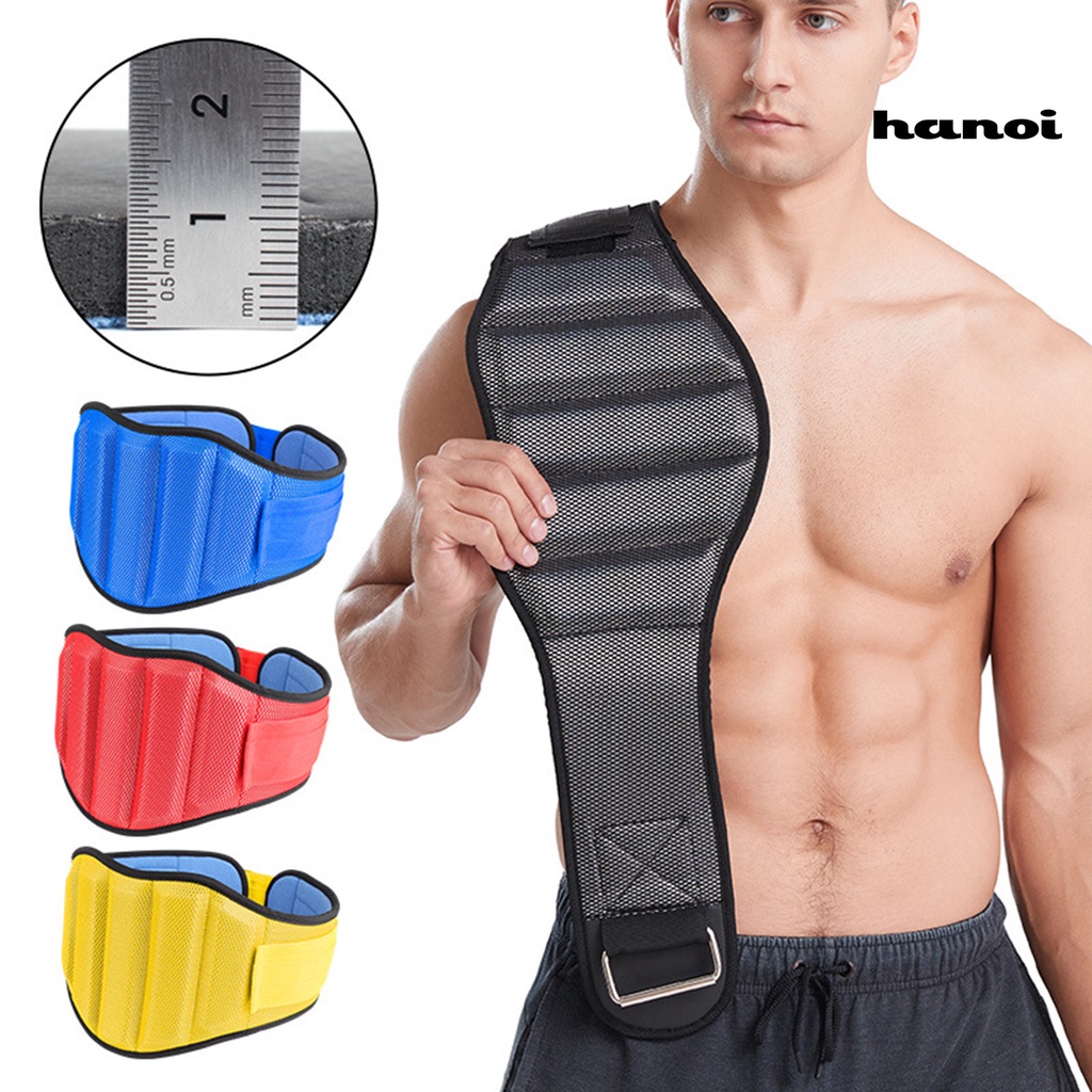 Ha!Đai Quấn Hỗ Trợ Lưng Và Eo Thoáng Khí Không Đường May Dành Cho Tập Gym / Thể Hình