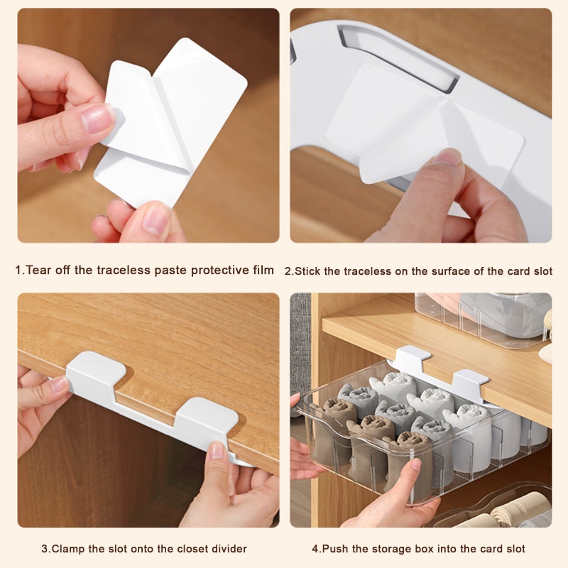 Hộp Đựng Đồ Lót / Vớ / Đồ Lót Nhiều Ngăn Tiện Dụng