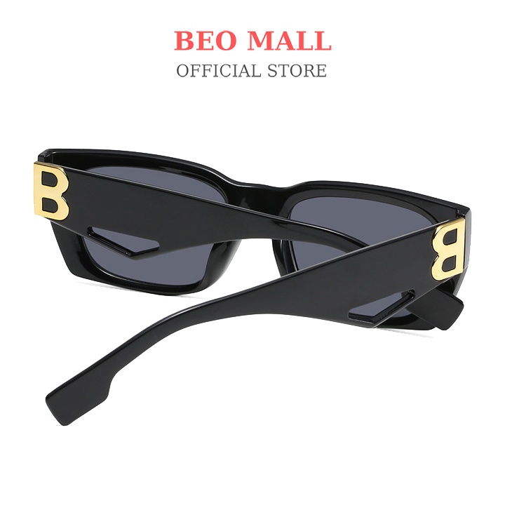 Kính mát gọng vuông cho nữ BEOMALL chống nắng và thời trang cá tính KT017