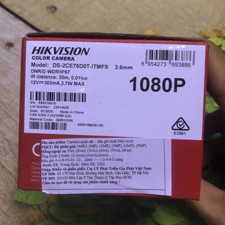 Camera quan sát Hikvision DS-2CE76D0T-ITMFS/ITPFS