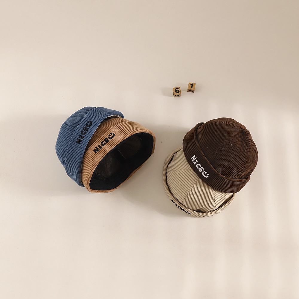 Mũ Dưa Hấu Thêu Chữ Phong Cách Hàn Quốc Cho Bé