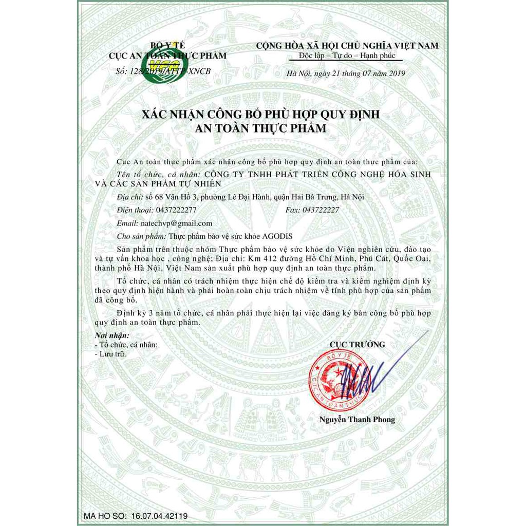 TUYẾN GIÁP AGODIS - TRIỆT TIÊU U NANG TUYẾN GIÁP KHÔNG CẦN PHẪU THUẬT | BigBuy360 - bigbuy360.vn