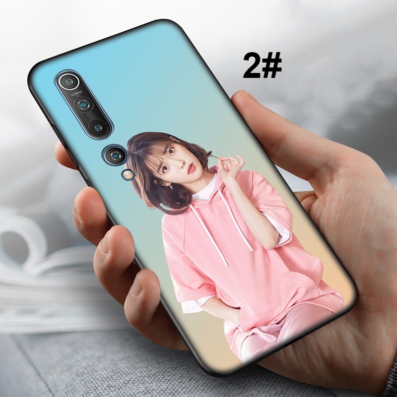 Ốp điện thoại mềm LE99 in hình ca sĩ Lee Ji Eun IU cho Xiaomi Mi Poco X3 NFC F2 Pro Mix 2s Max 3 Note 10