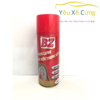 Chai sịt dưỡng sên BZ Chain Lube bôi trơn trên xích + Bàn chải chà sên