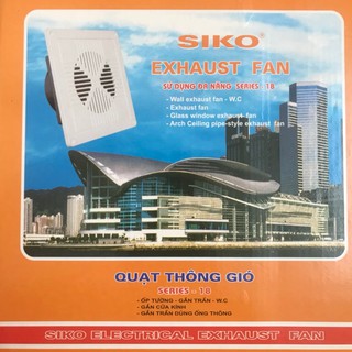 Quạt Hút Âm Trần Siko 18