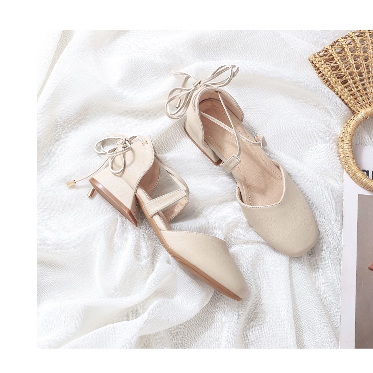 Giày buộc dây phong cách cá tính Hàn Quốc cao 3cm cho nữ - Mã GN46