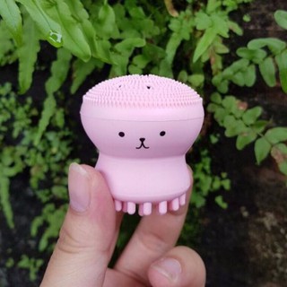 Miếng rửa mặt hình bạch tuột đáng yêu xinh xắn