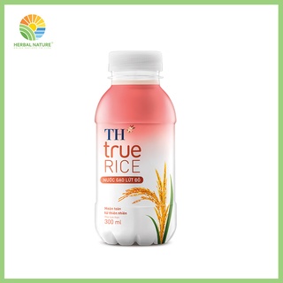 Nước gạo lứt đỏ th true rice 300ml