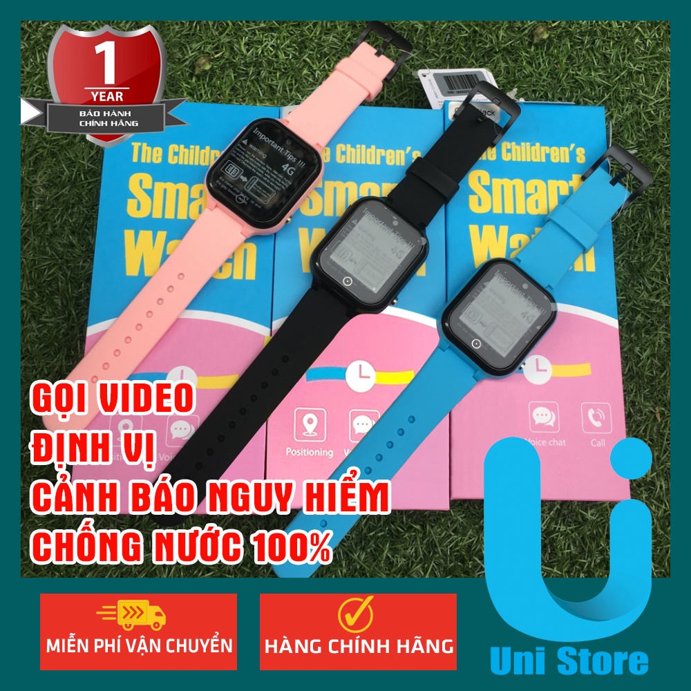 Đồng Hồ Thông Minh LẮP SIM Trẻ Em Call Video Nghe Gọi Định Vị Cảnh Báo Nguy Hiểm Cao Cấp - BẢO HÀNH ĐỔI MỚI