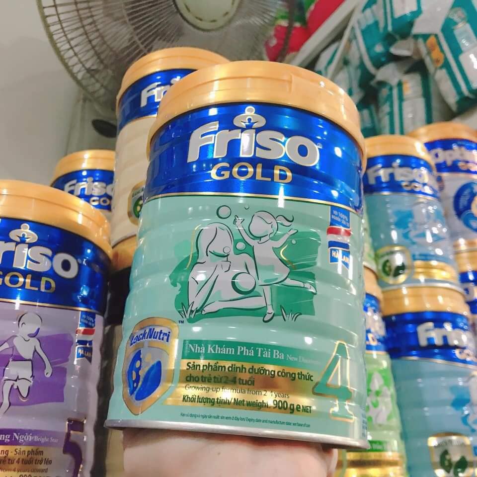 [MẪU MỚI] Sữa bột Frisolac Gold 1,2,3,4- Frisomum