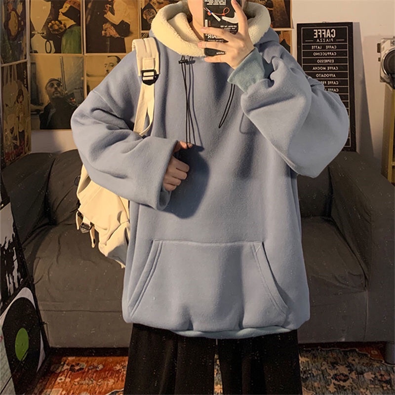 Áo hoodie nỉ bông dày dặn unisex
