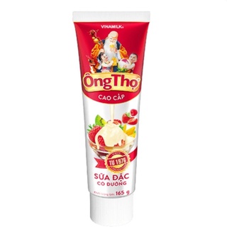 Sữa đặc có đường ông thọ đỏ dạng tuýp 165gr