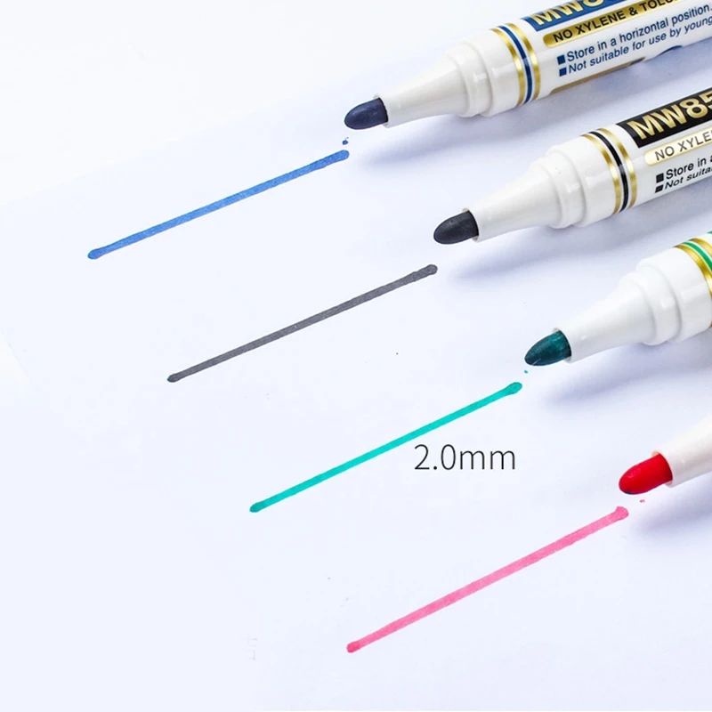 Bút Dạ Bảng Pentel MW85 | Màu Mực Đậm, Nét Viết Êm | Chất Liệu An Toàn (3 Màu Mực)