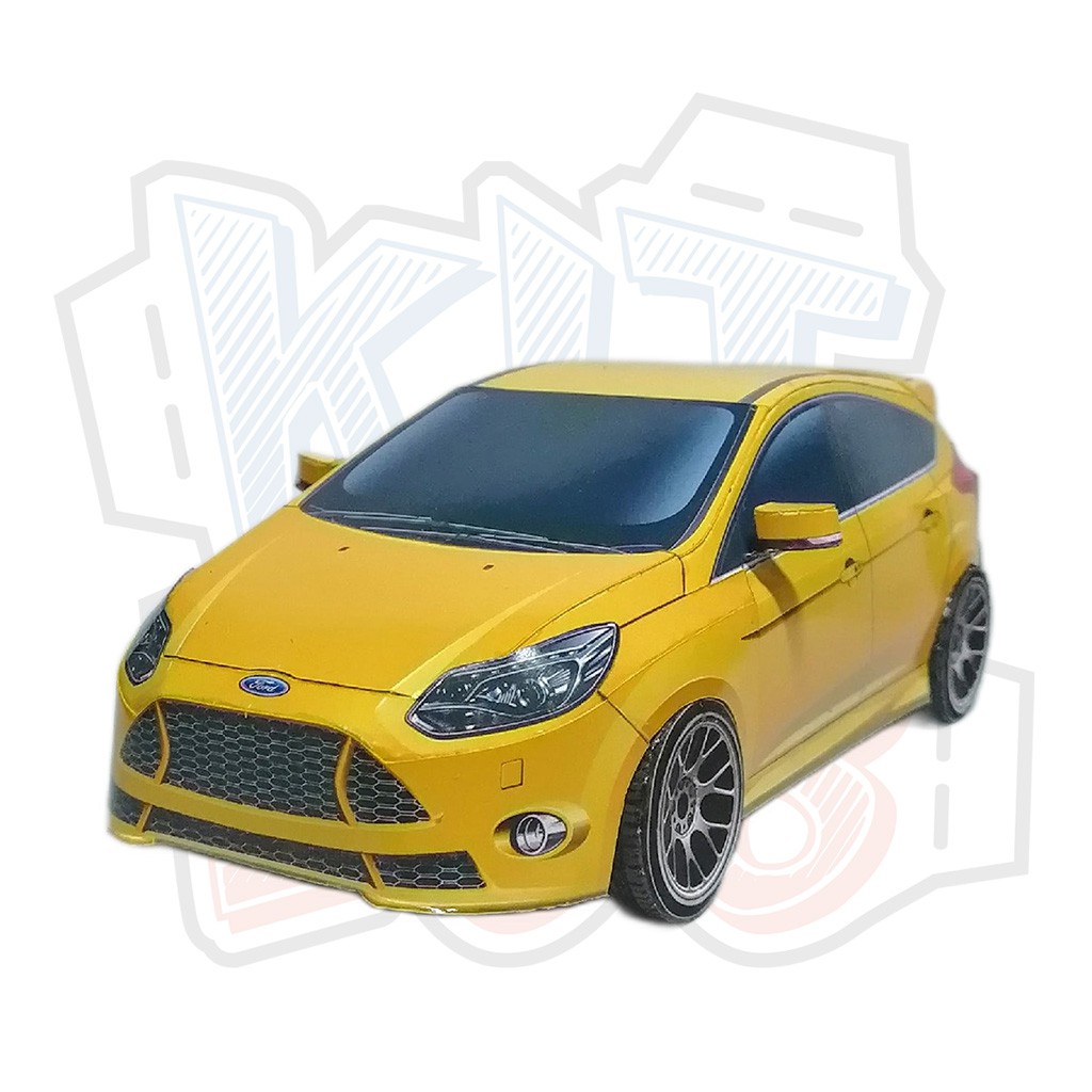 Mô hình giấy xe ô tô Ford Focus ver 2