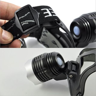 Đèn pin đội đầu 2 pin sạc CREE XML-T6