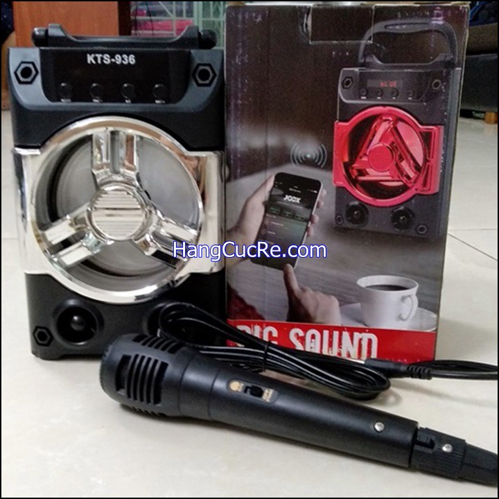 [Tặng micro] Loa karaoke mini KTS-936