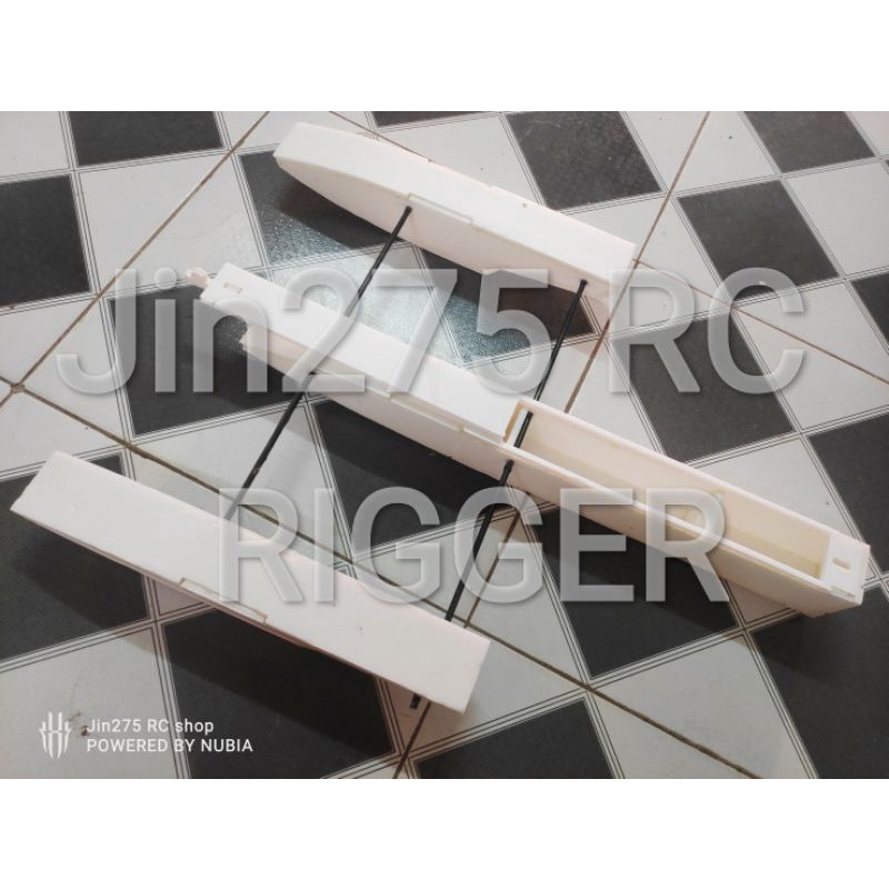 ❤️ Bộ vỏ kit Rigger dài 55cm cano, tàu, thuyền RC