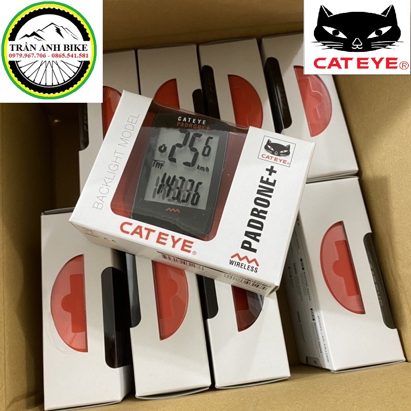 Đồng hồ đo tốc độ xe đạp Cateye Padrone CC-PA110w