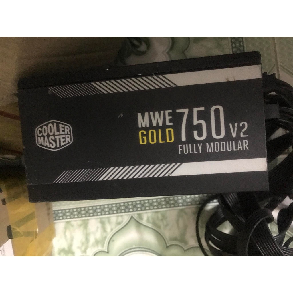 Nguồn công suất thực Cooler master MWE GOLD 750 - V2 Fully modular