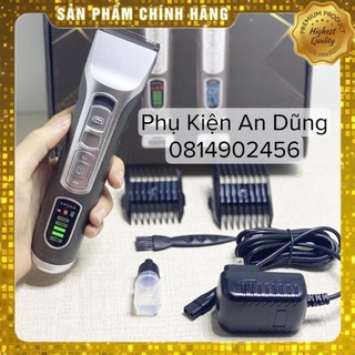 Tông Đơ Cắt Tóc POP P1985 Chuyên Nghiệp cao Cấp 3 Chế Độ Tăng Giảm Tốc Độ Lưỡi Sứ Sắc Bén Cực Ngon