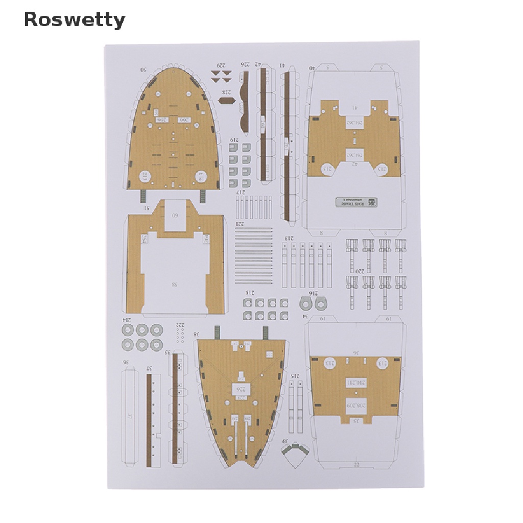 Mô hình tàu Titanic 3D tỉ lệ 1:400