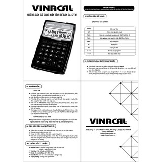 Máy Tính Vinacal DA-12TW