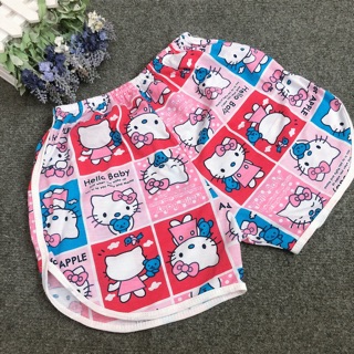 Quần sọt vải HelloKitty