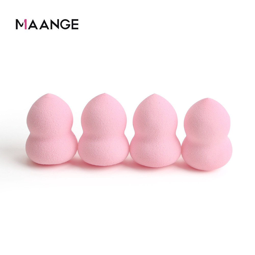 Set 4 Bông Mút Trang Điểm MAANGE Màu Sắc Gửi Ngẫu Nhiên