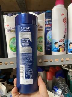 Dầu gội clear bạc hà 340g