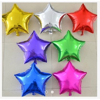 Bóng trang trí hình ngôi sao size trung