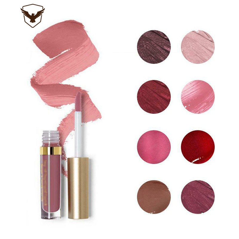 (Hàng Mới Về) Set 8 Son Môi Dạng Lỏng Lâu Trôi Không Dính Dành Cho Nữ | BigBuy360 - bigbuy360.vn